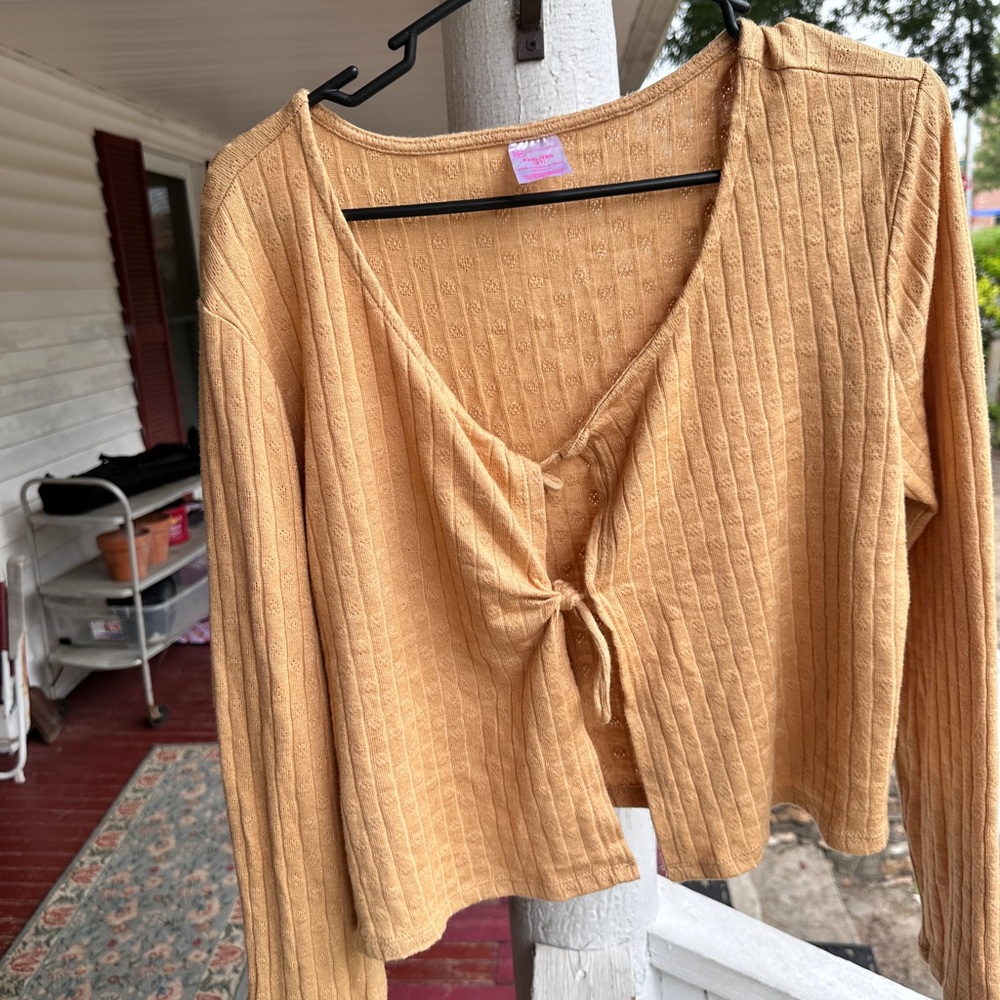 Mustard color shirt